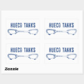 フエコタンク登山クイックドロー 長方形シール (シート)