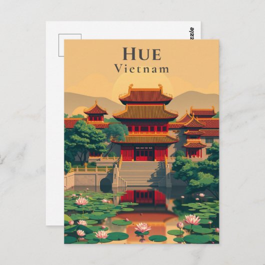 フエベトナムインペリアルシティ ポストカード (正面/裏面)