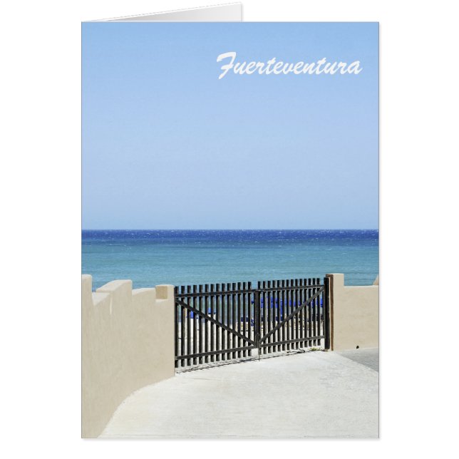 フエルテベンチュラカード (正面)