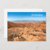 フエルテベンチュラ山脈 ポストカード (正面/裏面)