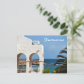 フエルテベントゥーラ島沿岸の旅の芸術 ポストカード (スタンド正面)