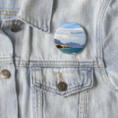 フエルテベントゥーラ島 海岸の旅を描いたアート 缶バッジ (インサイチュ)