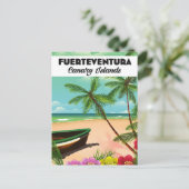 フエルテベントゥーラ カナリア諸島 休暇 ポストカード (スタンド正面)