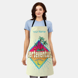 フエルテヴェンチュラサーファーカナリア諸島ヴィンテージ エプロン