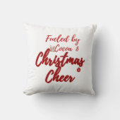 フエルバイココア&クリスマス応援 – コージーホリデー クッション (正面)