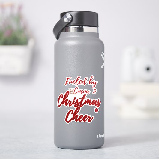 フエルバイココア&クリスマス応援 – コージーホリデー シール (HydroFlask)