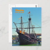 フエルバ，スペイン ポストカード (正面/裏面)