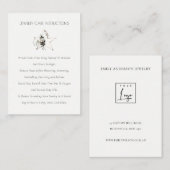 フエレガントィージスターリースフェスティバル 名刺 (正面/裏面)