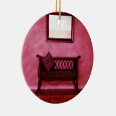 フエレガントォイヤーセットシート鏡内装デザイン セラミックオーナメント (右)