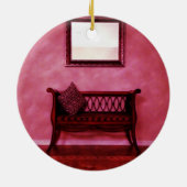 フエレガントォイヤーセットシート鏡内装デザイン セラミックオーナメント (裏面)