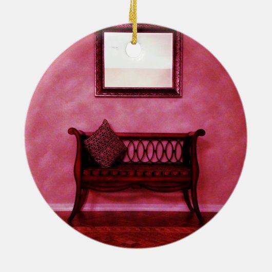 フエレガントォイヤーセットシート鏡内装デザイン セラミックオーナメント (裏面)