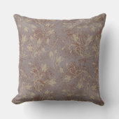 フエレガントライ葉ズグレイグランジ クッション (正面)