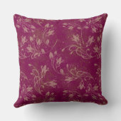 フエレガントライ葉ンスローズウグランジド クッション (裏面)