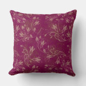フエレガントライ葉ンスローズウグランジド クッション (正面)