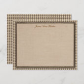 フエレガントラット·ノート·カード 招待状 (正面/裏面)