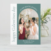 フエレガント最高のレンズGalentines day Bestie写真 シーズンカード (スタンド正面)