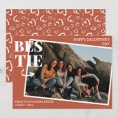 フエレガント最高のレンドズ・ガレンティンの日のベスティー写真 シーズンカード (正面/裏面)