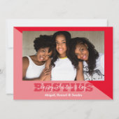 フエレガント最高のレンドズ・ガレンティンの日のベスティー写真 シーズンカード (正面)