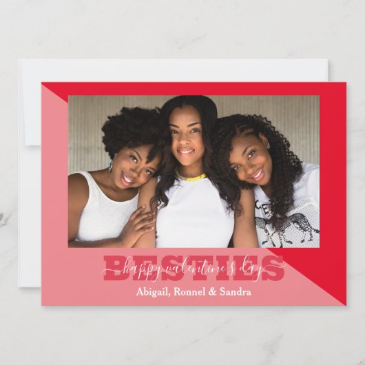 フエレガント最高のレンドズ・ガレンティンの日のベスティー写真 シーズンカード (正面)