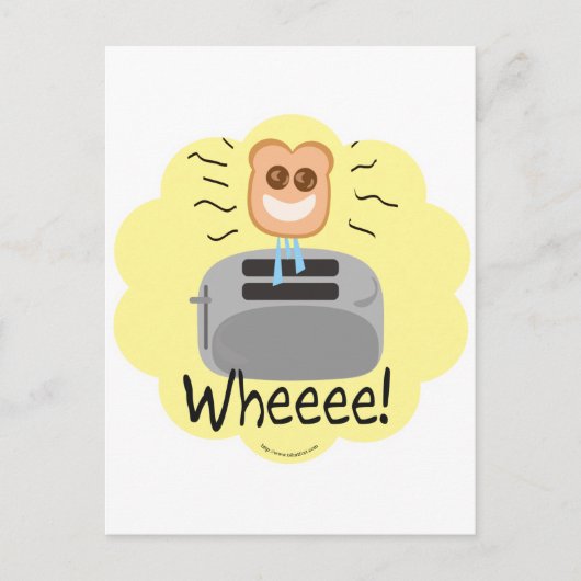 フエー!ハッピートースト! ポストカード (正面)