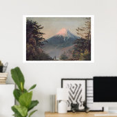 フォアグの山を持つ富山姿の見解 ポスター (ホームオフィス)