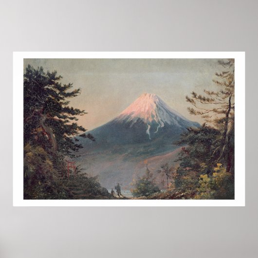 フォアグの山を持つ富山姿の見解 ポスター (正面)
