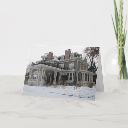 "フォアポウのレストラン" クリスマスカード カード (正面)