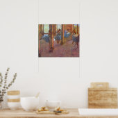 フォイヤー、エドガー・デガス、ヴィンテージ・バレエ・アートのダンサー ポスター (キッチン)