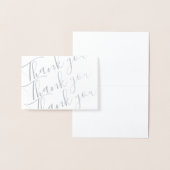 フォイルありがとうございますノートカード 箔カード (ディスプレー)