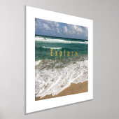 フォイルの探索プリント 箔ポスター (レイダウン)