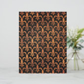 フォイルエレガントエフェクト（紋章の）フラ・ダ・リパターン（の模様が）ある紙 (スタンド正面)