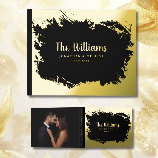 フォイルエレガントゲストブックフォトゲストブックユニーク ゲストブック