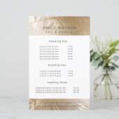 フォイルエレガントフェイク金ゴールドサロン価格表 (スタンド正面)