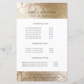 フォイルエレガントフェイク金ゴールドサロン価格表 (正面)