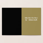 フォイルカーエレガントド最高のフレンド挨拶カード 箔カード (内部)