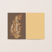 フォイルカードありがとう 箔カード (内部)