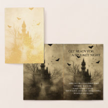 フォイルカードビアのみ – Halloween Card»