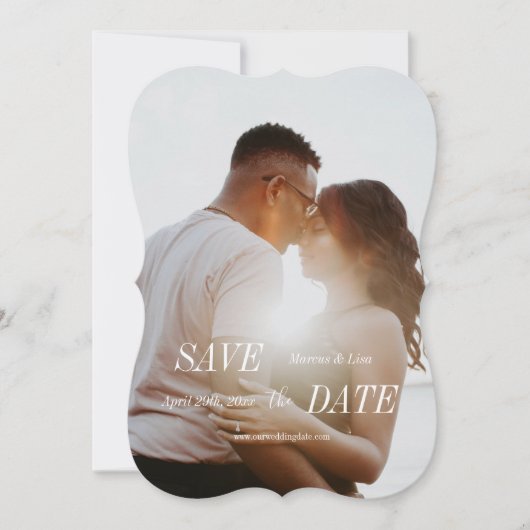 フォイルカード磁石 招待状 (正面)