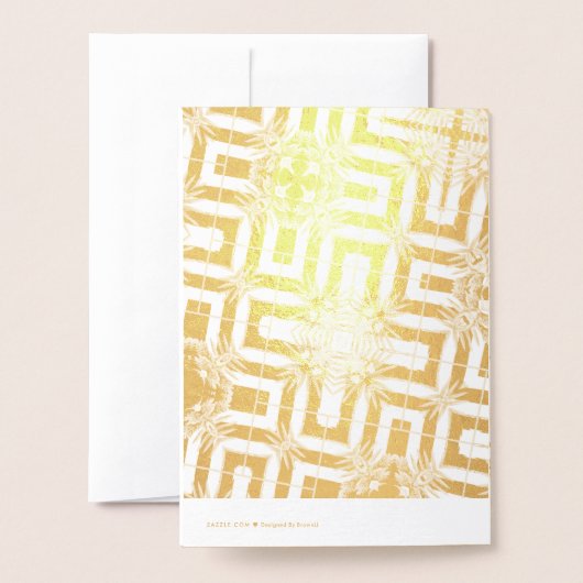 フォイルカード (裏面封筒付き)