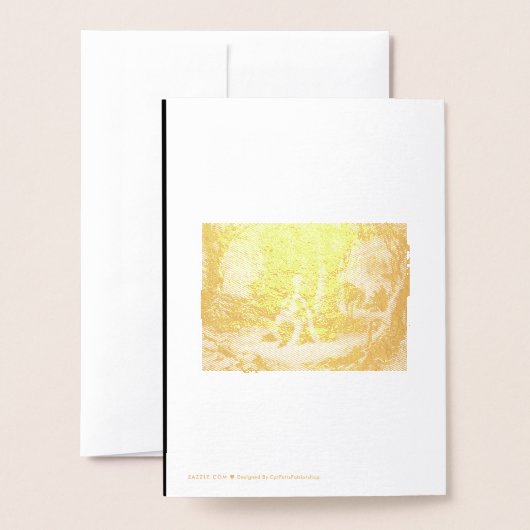 フォイルカード (裏面封筒付き)