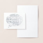 フォイルグリーティングカード 箔カード (ディスプレー)