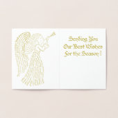 フォイルゴールデンエンジェルカード 箔カード (内部)