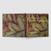 フォイルド感謝と感謝祭賛美のジャーナル ゲストブック (全面)