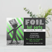フォイルハットパーティの招待状 招待状 (スタンド正面)