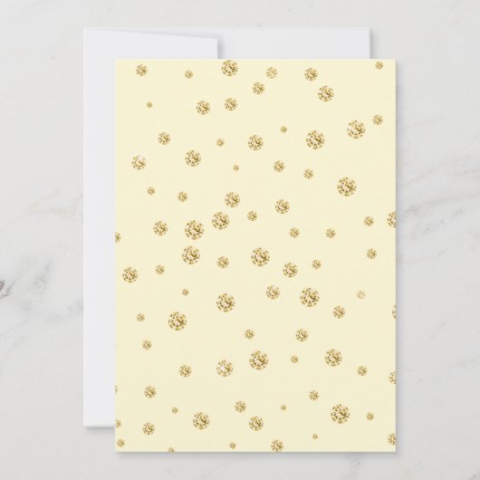 フォイルバルーンOHベビー中性シャワー招待状 招待状 (裏面)