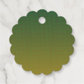 フォイルパーソナライズされたメッセージカードの作成 フェイバータグ (裏面)