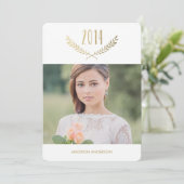 フォイルフェイクエディション4 | 卒業パーティー招待状 招待状 (スタンド正面)