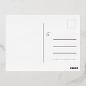 フォイルフローラ母の日 箔シーズンポストカード (裏面)