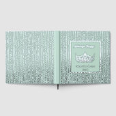 フォイルページャントクラウンフォトスクラップブック(フロント文字) ゲストブック (全面)