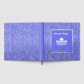 フォイルページャントクラウンフォトスクラップブック(フロント文字) ゲストブック (全面)